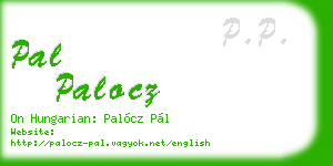 pal palocz business card